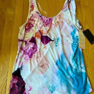 Calia by Carrie Underwood womens size Medium Floral workout tank